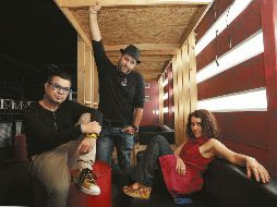 Como en los viejos tiempos. Richie Arreola, Aldo Ochoa y Sara Valenzuela. S. NÚÑEZ  /