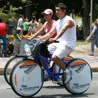 Prestan 500 bicis diariamente en la ciudad