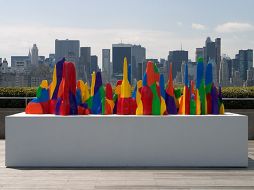 El artista obtuvo su inspiración de la ciudad. ESPECIAL  /