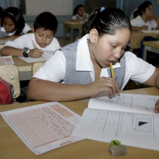 Niños de primaria ‘viven’ prueba ENLACE