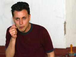 El actor obtuvo la beca del Programa de Estímulos a la Creación y Desarrollo Artístico 2010-2011 (PECDA). ARCHIVO  /