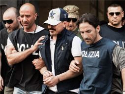 Giuseppe Dell'Aquila, el jefe de 49 años de la Camorra, versión napolitana de la mafia siciliana. AFP  /