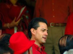 El gobernador del estado de México, Enrique Peña Nieto, fue exonerado por la difusión de los spots. ARCHIVO  /