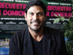 Francisco Gattorno se encuentra por unos días en México para promocionar la cinta Secuestro a domicilio. EL UNIVERSAL  /