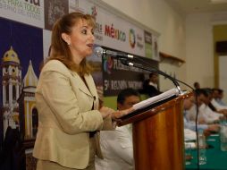 Rebeca Guevara Manzo precisó que a una década la llegada de turistas ha totalizado 2.2 millones de visitantes. S NUÑEZ  /
