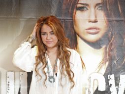 Durante la charla con los medios se mostró muy diferente a la imagen frívola que dan de ella algunos medios. AP  /