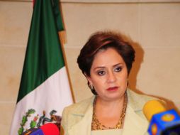La titular de la SRE, Patricia Espinosa, participa en los trabajos de la Reunión Ministerial de la OCDE. ARCHIVO  /