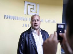 Enrique Alfaro acudió a las inatalaciones de la Procuraduría para presentar una denuncia penal más. E. PACHECO  /