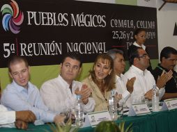 La secretaria de Turismo, Gloria Guevara, participa en el segundo día de actividades de la Reunión Nacional de Pueblos Mágicos. S.NÚÑEZ  /