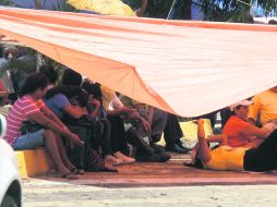 Ayer jueves, los maestros organizaron movilizaciones. EL UNIVERSAL  /