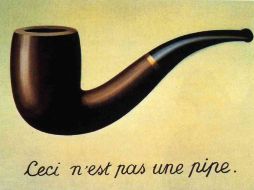Una de sus obras más famosas es la que se muestra en la imagen Ceci n'est pas une pipe. ESPECIAL  /