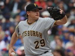 El abridor de Piratas, Kevin Correia, consiguió el séptimo triunfo en lo que va de temporada. AFP  /