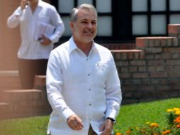 Emilio González en la reunión de la Conago. El jalisciense insiste que en el PAN no hay “cargadas”. EL UNIVERSAL  /