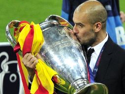 'La orejona', llegó a Barcelona de la mano del entrenador Pep Guardiola. AFP  /