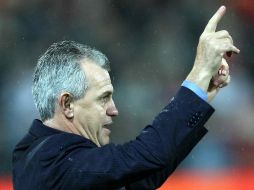 Javier Aguirre logró salvar al Zaragoza del descenso. MEXSPORT  /