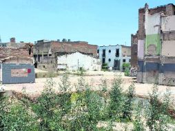 Los terrenos en el entorno del Parque Morelos representan un potencial inmobiliario para construir un  tipo de desarrollo. A. HINOJOSA  /