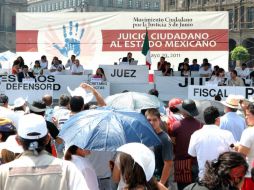 Emilio Álvarez Icaza (juez) encabeza el juicio ciudadano. EL UNIVERSAL  /