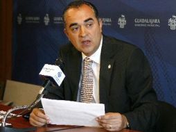 Salvador Caro Cabrera dijo que tiene el apoyo de los priistas locales para contender por la candidatura a la alcaldía tapatía. ARCHIVO  /