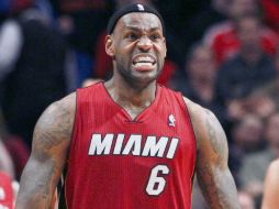 LeBron James previo a la final.AFP  /