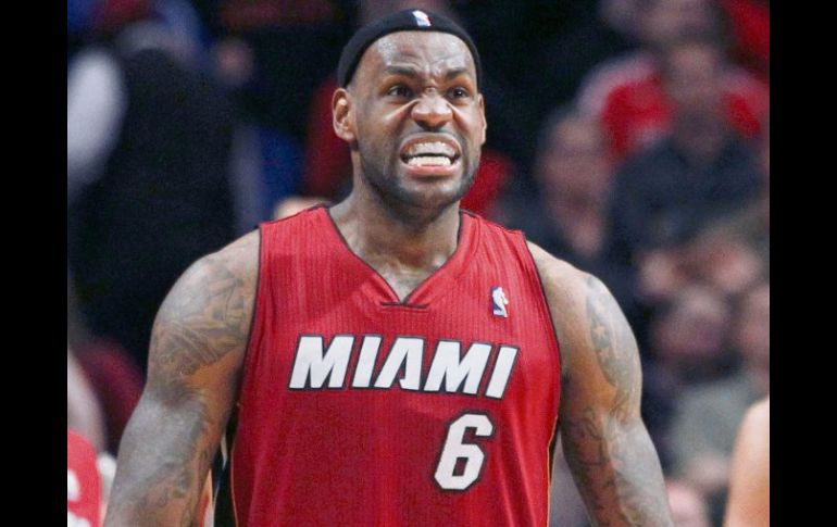 LeBron James previo a la final.AFP  /