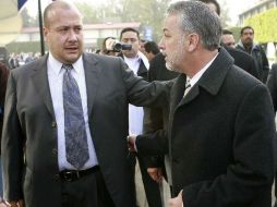 Para Enrique Alfaro, Emilio González tiene oportunidades para contender por Los Pinos. ARCHIVO  /