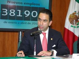 El secretario de STPS dijo que los patrones tienen la responsabilidad 'ética y social' de cumplir con medidas de seguridad. ARCHIVO  /