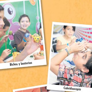 En los talleres de Caleidoscopio