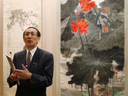 En la imagen Cheung Chiu Kwan director de la división china de la casa de subastas. AP  /