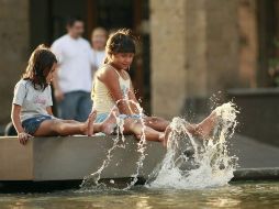 El IAM prevé que el calor disminuya a partir del próximo fin de semana, previo al temporal de lluvias. E. PACHECO  /