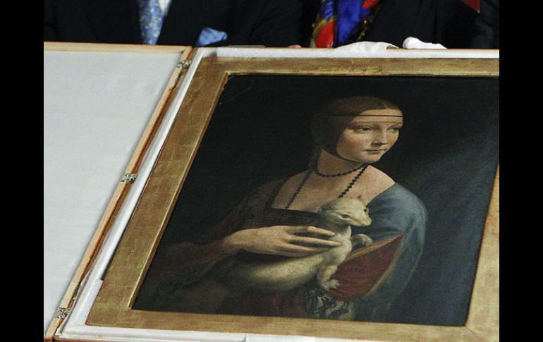 La obra forma parte de la exposición 'Polonia, Tesoros y Colecciones Artísticas'. EFE  /