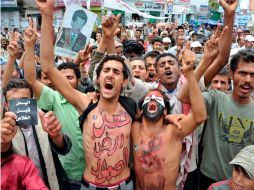 Los enfrentamientos entre milicianos tribales y fuerzas de seguridad han cobrado la muerte de más de 40 civiles en Yemen. EFE  /