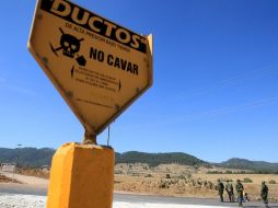 La toma fue localizada entre dos negocios sobre carretera Internacional México 15. ARCHIVO  /