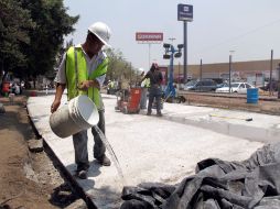 El dinero del empréstito para Guadalajara sería destinado para obras de repavimentación. ARCHIVO  /
