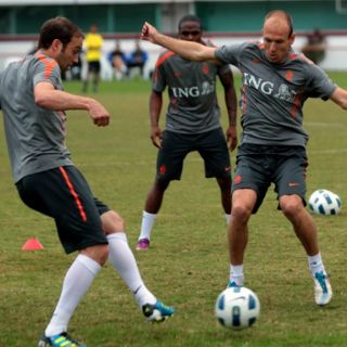 Robinho niega revancha ante Holanda