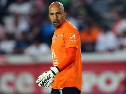 Oscar 'El Conejo' Pérez durante el Torneo Clausura 2011. MEXSPORT  /