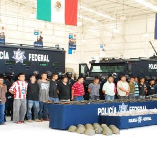 Arraigan a 36 sicarios que se enfrentaron a federales