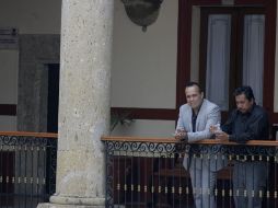 Aspecto del interior del palacio legislativo en el Centro Histórico de Guadalajara. ARCHIVO  /