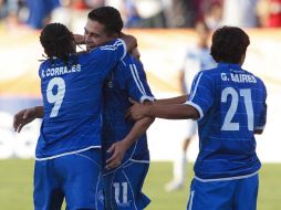 Los jugadores de la Selección de El Salvador cerraron su preparación en los Estados Unidos. AFP  /