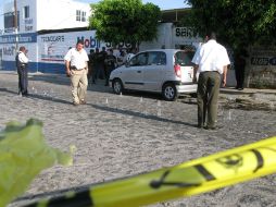 En la escena del tiroteo fueron asegurados 40 casquillos del calibre .9 milímetros y .233, así como un fusil AR-15. M. PATIÑO  /
