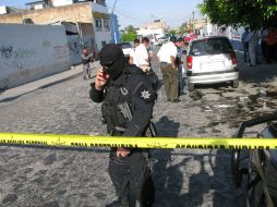 En la escena del tiroteo fueron asegurados 40 casquillos del calibre .9 milímetros y .233, así como un fusil AR-15. M. PATIÑO  /