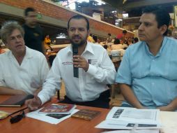El administrador del Mercado San Juan de Dios, Alejandro Leyva explicó que los locatarios se suman al festival. ARCHIVO  /