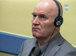 Ratko Mladic en su primera aparición ante la Corte de La Haya. Enfrenta cargos genocidio y crímenes de lesa humanidad, entre otros. AP  /