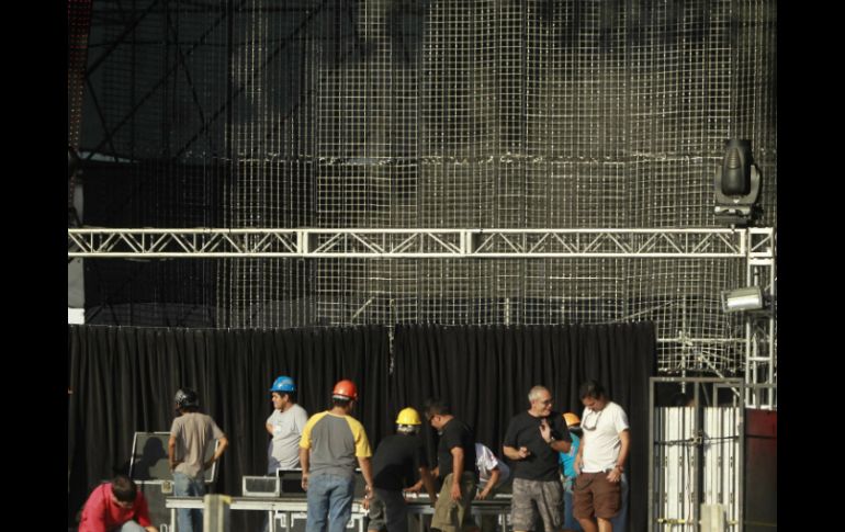 El evento comenzará en punto de las 17:00 horas y a las 18:00 saldrán las estrellas consagradas de la música. E. PACHECO  /