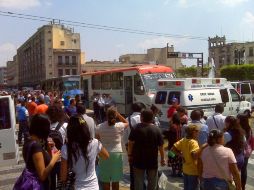 Un choque entre camioneros dejó la tarde de ayer 10 lesionados. EL INFORMADOR  /