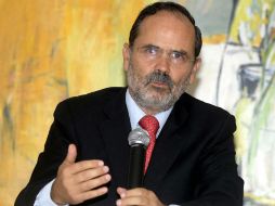 Gustavo Madero anuncia los días en que los panistas decidirán al candidato que los representará en julio de 2012. NTX  /