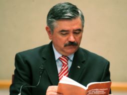 Leonardo Valdés Zurita, presidente consejero del Instituto Federal Electoral. NTX  /