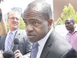 DeMaurice Smith abandona la Corte Federal de Apelaciones del Octavo Circuito. AP  /