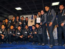 La banda develó su placa en el Paseo de la Estrellas. NTX  /