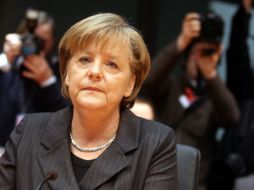 El estudio asegura que Merkel no muestra los verdaderos problemas de los países. ARCHIVO  /