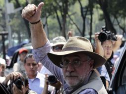 Sicilia ha sido el principal impulsor de manifestaciones contra la violencia reciente en México. REUTERS  /